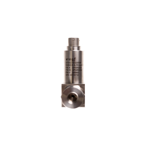 DPA4Z75D25F6P - Differential Pressure Transducer, 0-75" H20, Line Pressure 0-80 psi