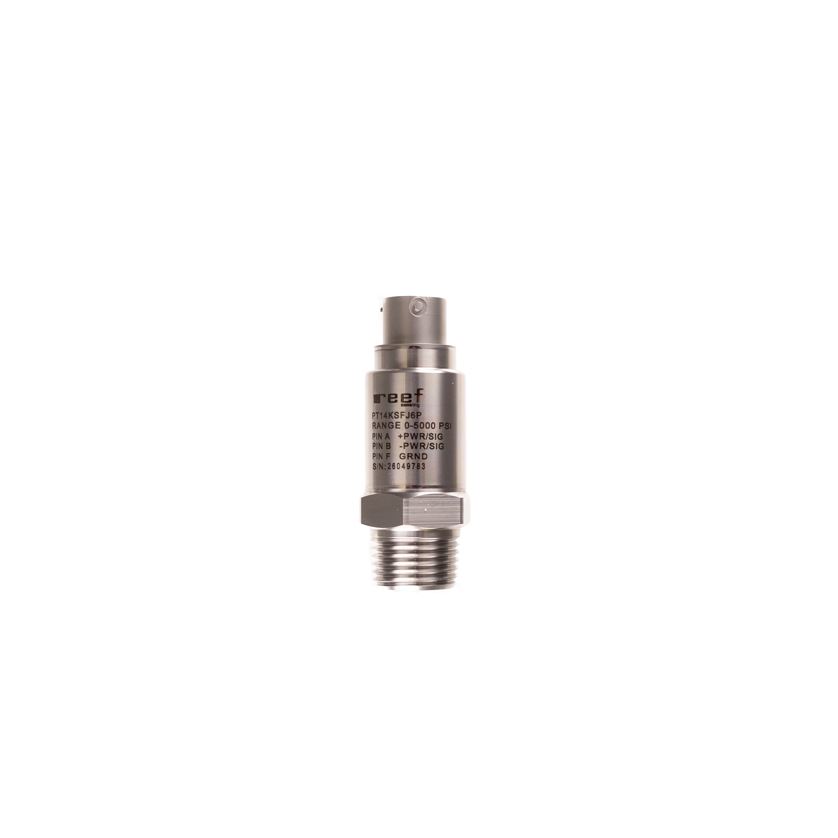 PT14KSFJ6P - Pressure Transducer, 0-5,000psi