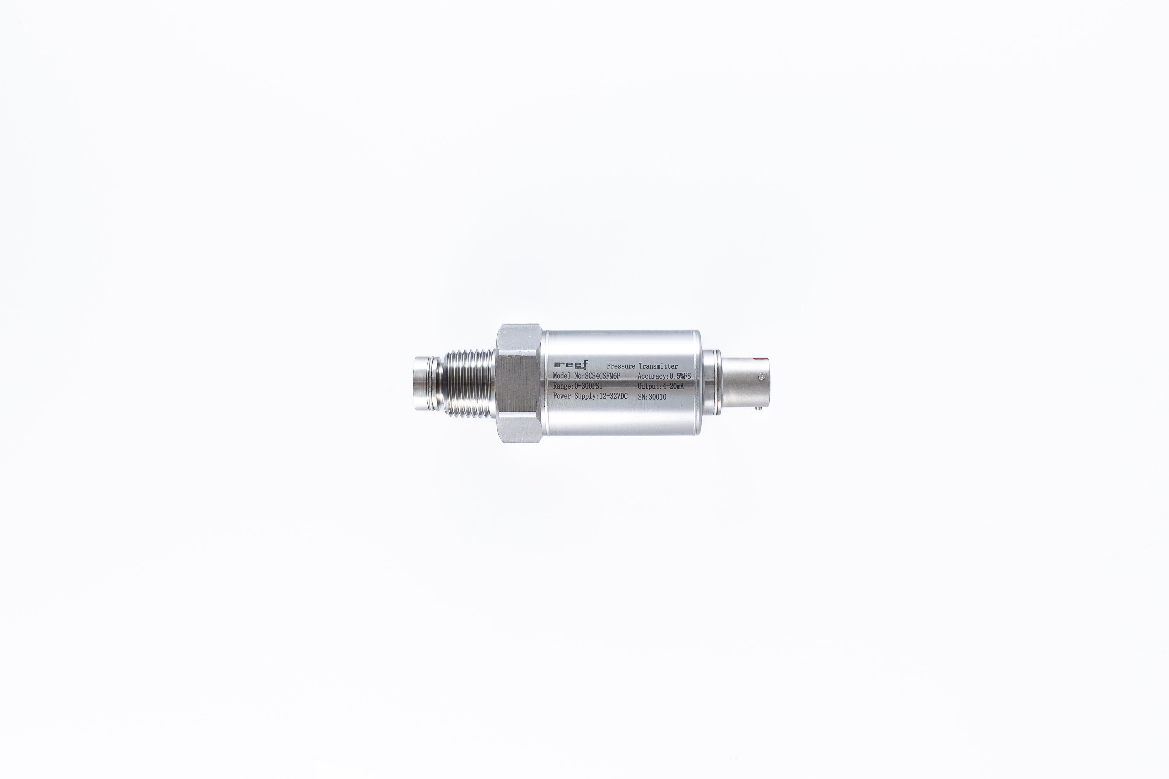 SCS4CSFM6P - Pressure Transducer, 0-300psi, 1/2" Flush