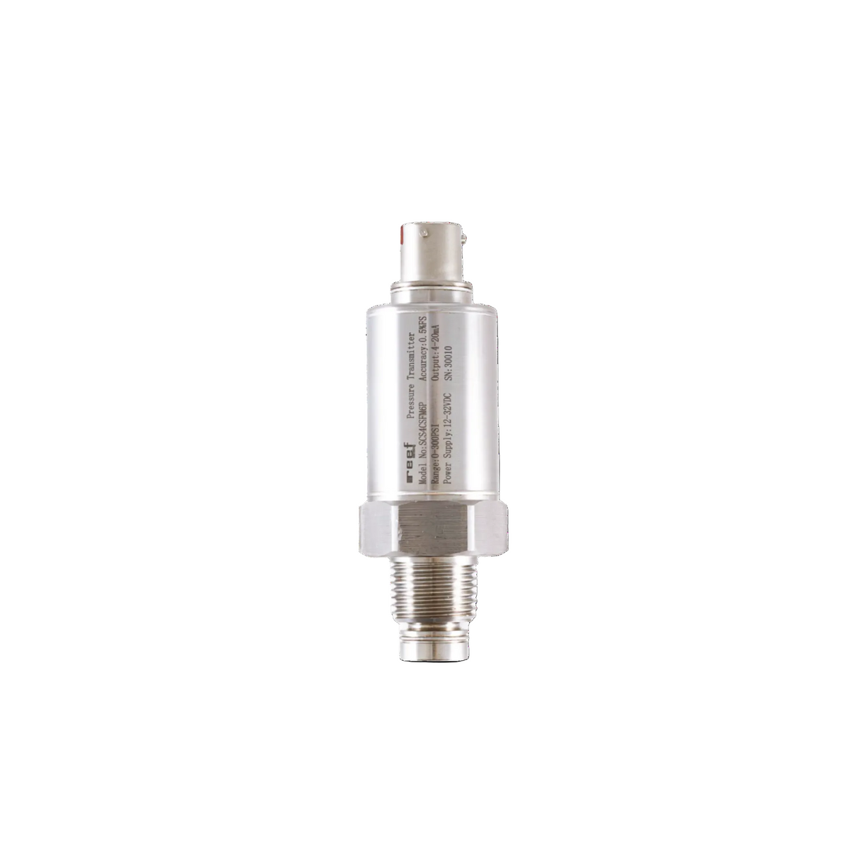 SCS4CSFM6P - Pressure Transducer, 0-300psi, 1/2" Flush Sensor